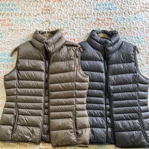 Calvin Klein packable down puffer vests
